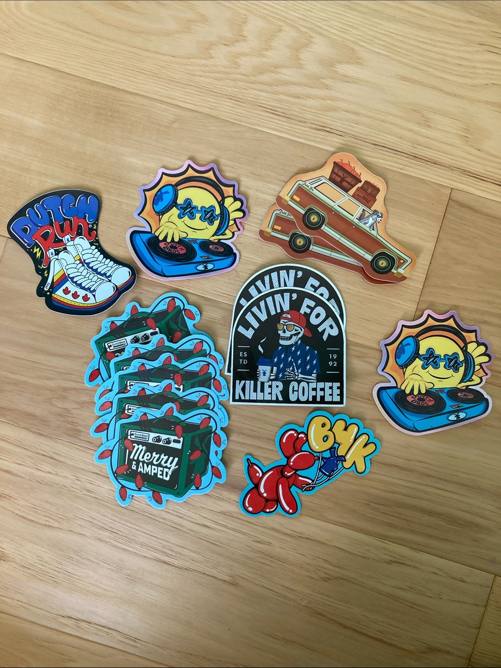 Dutch Bros stickers